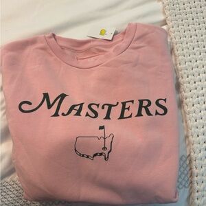 MASTERS Pink Graphic Sweatshirt